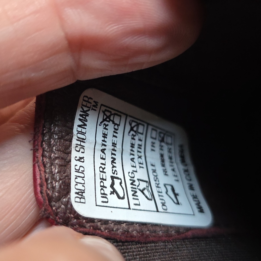 Men's Chelsea Sneaker In Wine - Picture 7 of 7